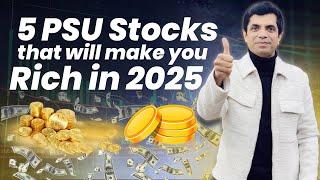 5 PSU Stocks That Will Make You RICH in 2025 I Dr. Rakesh Bansal