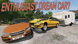 Enthusiast DREAM CAR? Brown Diesel Manual RWD Wagon - BeamNG.drive - Roth Alpha