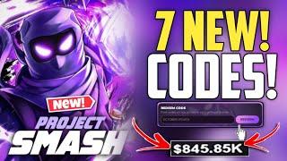 *NEW!CODES* ALL WORKING CODES FOR PROJECT SMASH IN 2024 - ROBLOX! PROJECT SMASH CODES - PS CODES