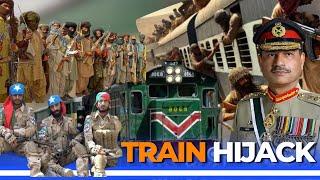 Balochistan Fighter Hijacked Jaffar Express Train in Bolan Balochistan | 11 Pak Army Bambu ho gaye