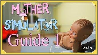 MOTHER SIMULATOR Level 1 - Meet the baby Guide Walkthrough