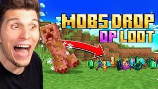 Minecraft, aber MOBS droppen OP LOOT