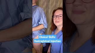 Locating the site for a Ventrogluteal Injection - Clinical Skills | @LevelUpRN