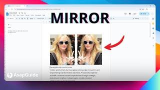 How to Flip Image in Google Docs