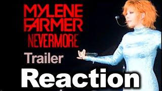 REACTION Mylène Farmer NEVERMORE the movie trailer
