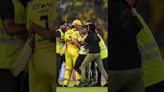 MS DHONI Save Fan From Security Guards who enter in ground  #Msdhoni #viratkohli #msdhonifan