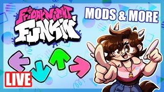 PLAYING SOME MODS! | FRIDAY NIGHT FUNKIN' | Craftingpony Livestream