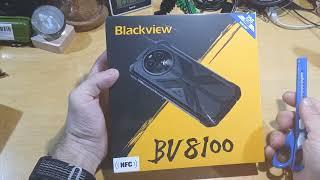 Распаковка Blackview BV8100, смартфона с  фарой и O.I.S.