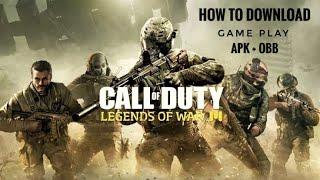 How to download Call of duty mobile apk + obb file