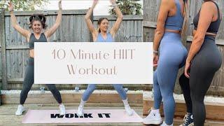 Quick HIIT Workout at Home | Intense Full Body Fat Burn |