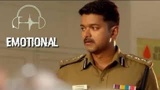 Theri Movie  Emotional (Only Music) Best Top Tone