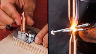 How to Build a Spot Welder out of an Old Microwave | Remake Project