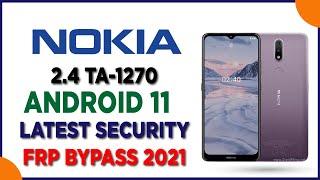 Nokia 2.4 TA-1270 FRP Unlock/Bypass Google Account Easy Way 𝐖𝐢𝐭𝐡𝐨𝐮𝐭 𝐏𝐜  | ALL NOKIA FRP Bypass