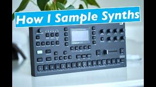 How to Sample Synths with the Elektron Octatrack // Recording Tutorial