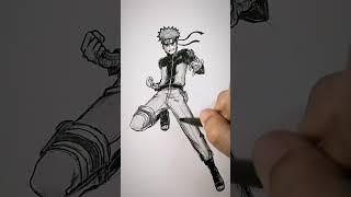 StickMan|Anime Drawing Transformation #shorts #anime #drawing