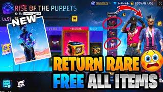 Hip Hop Bundle Return  In New Booyah Pass Event of Free fire  - Hakson Bhai