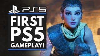 FIRST PS5 GAMEPLAY! New Unreal Engine NANITE Technology - PlayStation 5 Graphics