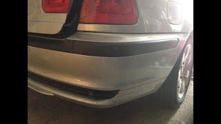 BMW E46 Rear Bumper: how to remove (#418)