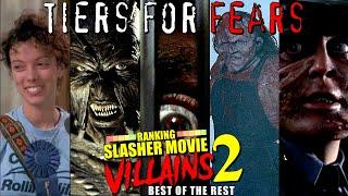 Ranking Slasher Movie Villains part 2: Best Of The Rest | Tier List - Tiers For Fears | deadpit.com