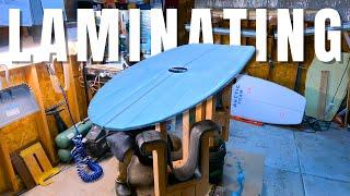 How to Glass a Surfboard: Step-by-Step (LAMINATING)