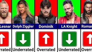 Comparison: Overrated Vs Underrated Wrestlers in WWE