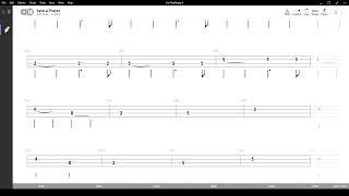 Save a Prayer ( Duran Duran ) , Tablatura e base Senza Basso - Backing bass track - NO BASS