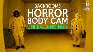 New Ultra Realistic BACKROOMS Body Cam Game in UNREAL ENGINE 5 | The Complex Expedition 4K RTX 4090