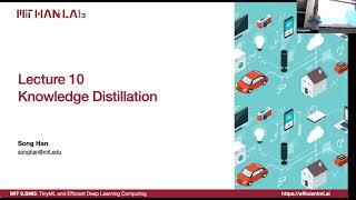 Lecture 10 - Knowledge Distillation | MIT 6.S965