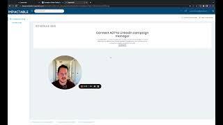 Access to Impactable's Linkedin Ad Scheduling tool - How to log in and connect