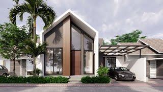 Sketchup House Design 16 (11x9 meter)+ Enscape 3.0 Realtime Rendering