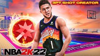 99 DEVIN BOOKER "3PT SHOT CREATOR" BUILD is UNGUARDABLE in NBA 2K22