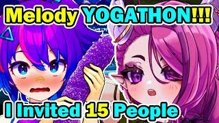 Melody Shocks Ironmouse with her Super Secret Yoga Subathon