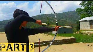 Shoot with arrow | How to make bow and arrow  | How to make bow | Teer kaman | Experiment XYZ