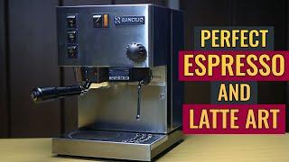 Rancilio Silvia | Espresso and Latte Art Tutorial