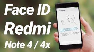 Enable Face Unlock in Redmi 4x & Note 4