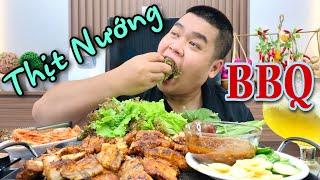 Thịt Nướng BBQ Chuẩn Hàn Quốc Ăn Cùng Với Rau Đủ Loại Chấm Sốt Đậu Tương | Thằng Mập Food | Tập 408