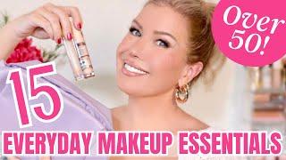 THE ULTIMATE EVERYDAY MAKEUP KIT | 15 Essentials For Beginners Over 50!