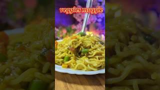 Easy to make Veggies Maggie/Noodles #shorts #asmrsounds #food