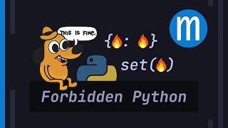 A forbidden Python technique to put ANYTHING in a dict or set.