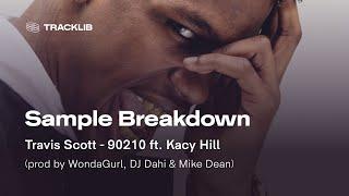 Sample Breakdown: Travis Scott  ft. Kacy Hill - 90210