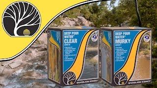 How To Use Deep Pour™ Water Clear & Murky | Woodland Scenics | Model Scenery