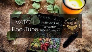 Witch Booktube Review: Earth, Air, Fire and Water by Scott Cunningham