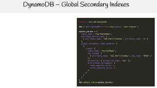 DynamoDB Global Secondary Indexes - AWS Course