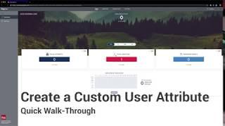 How to Create a Custom User Attribute