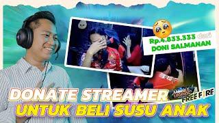 STREAMER INI MENANGIS DISAWER DONI SALMANAN, IKUT TERHARU