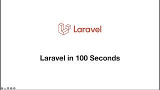 Laravel in 100 seconds