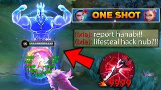 HANABI NEW SEASON LIFESTEAL HACK BUILD (MUST TRY) (hanabi best build 2024!)