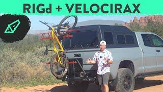 Bike Rack Setup - RIGd Ultraswing +- Velocirax - A Swingaway Hitch Mount for your Bike Racks