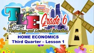 TLE 6 (HOME ECONOMICS) FAMILY RESOURCES AND NEEDS