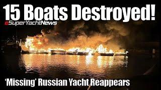 Marina Blaze in US Destroys 15 Boats! | SY News Ep338